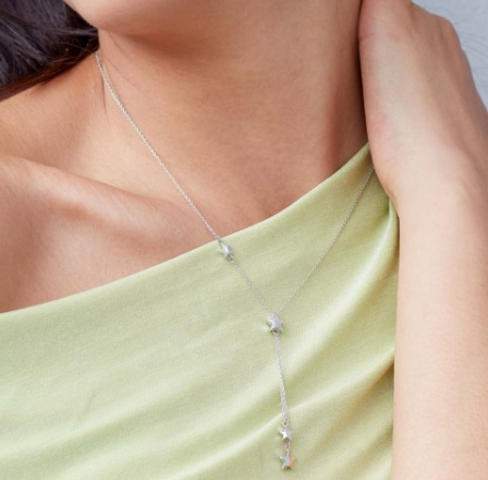 Flat Pearl Lariat Necklace – Victoria Six